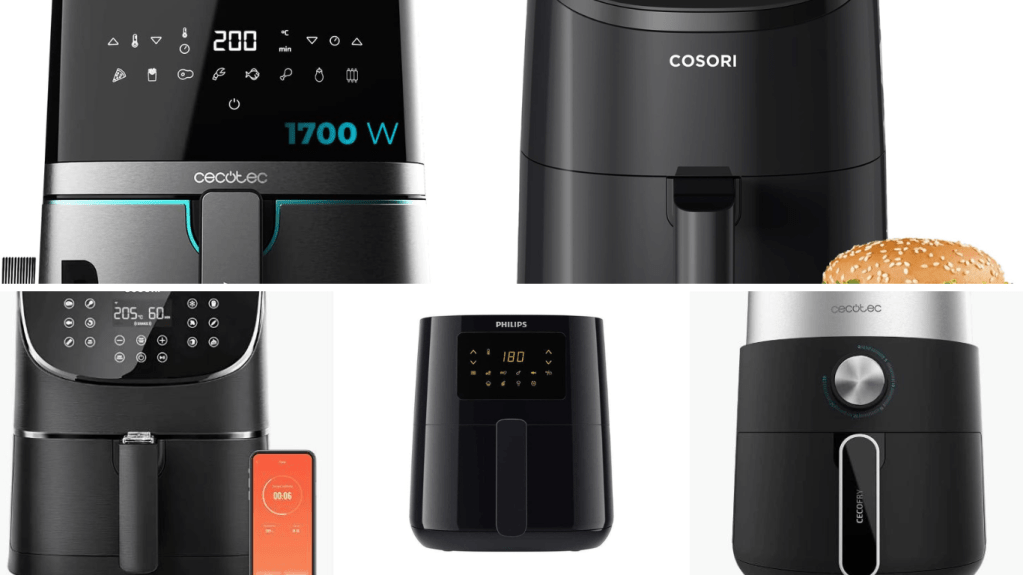 7 Freidoras de aire para empezar el 2024